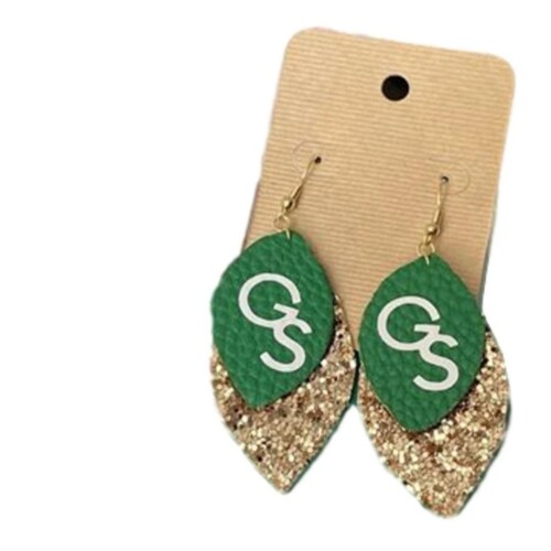 Luck 'o the Eagles GS Earrings